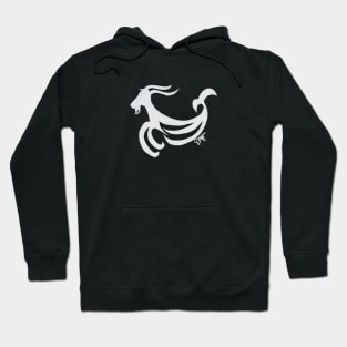 Zodiac - Capricorn (neg image) Hoodie